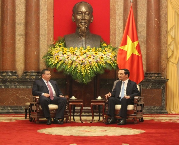 President Tran Dai Quang receives Bulgarian Chief Prosecutor - ảnh 1